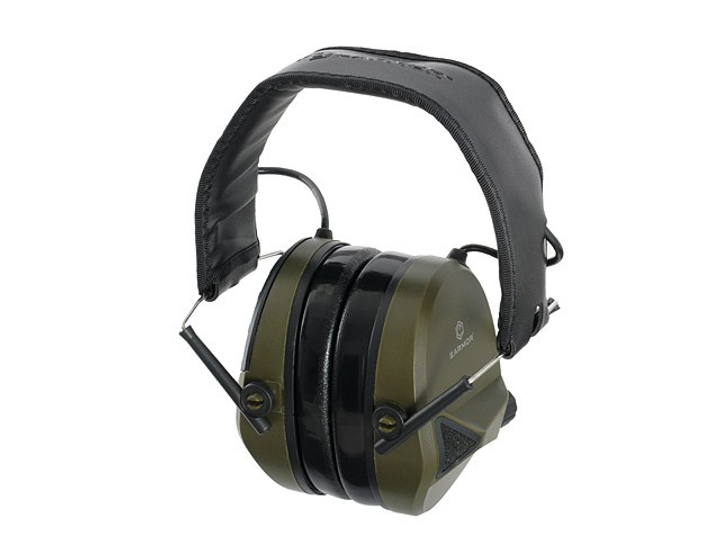 M30 Активні Тактичні Навушники Для Захисту Органів Слуха, Зеленого Кольору - зображення 1
