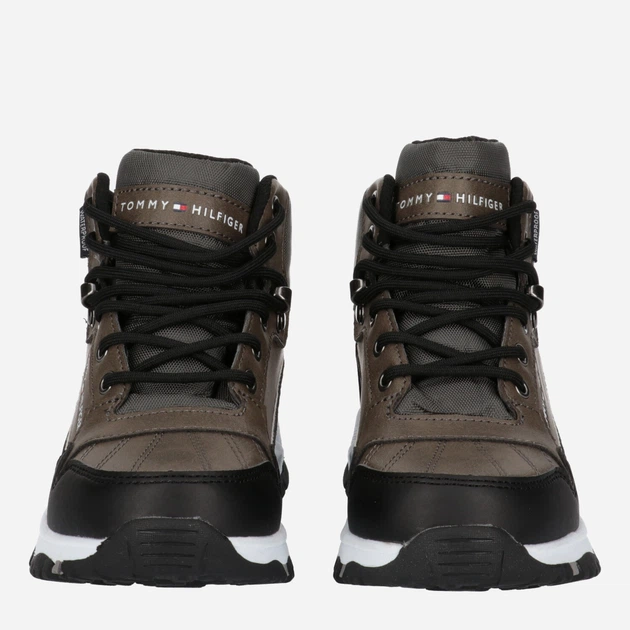 Trzewiki młodzieżowe chłopięce Tommy Hilfiger T3B5-32541-1487900 40 Brązowe (8052578035504) - obraz 4