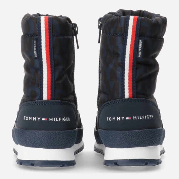 Дитячі чоботи-дутики для дівчинки Tommy Hilfiger T3B6-32547-1486800- 30 Сині (8052578036600) - зображення 5