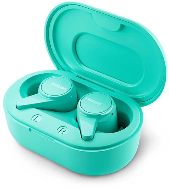 Наушники Philips TAT1207 True Wireless IPX4 Turquoise (TAT1207BL/00 ...