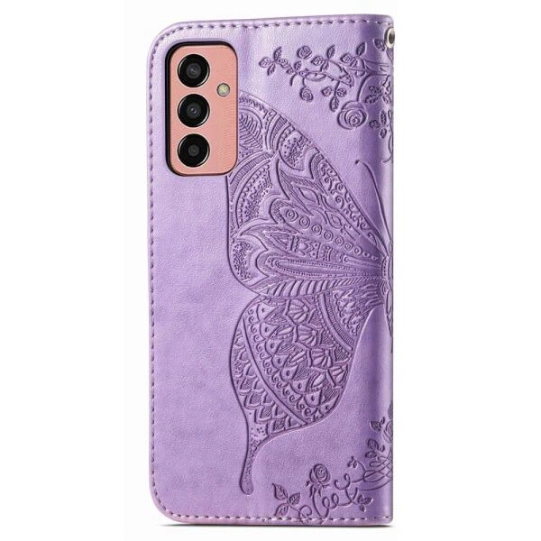 Чехол-книжка с рисунком UniCase Butterfly Pattern для Samsung Galaxy M13 (M135) - Light Purple - изображение 3
