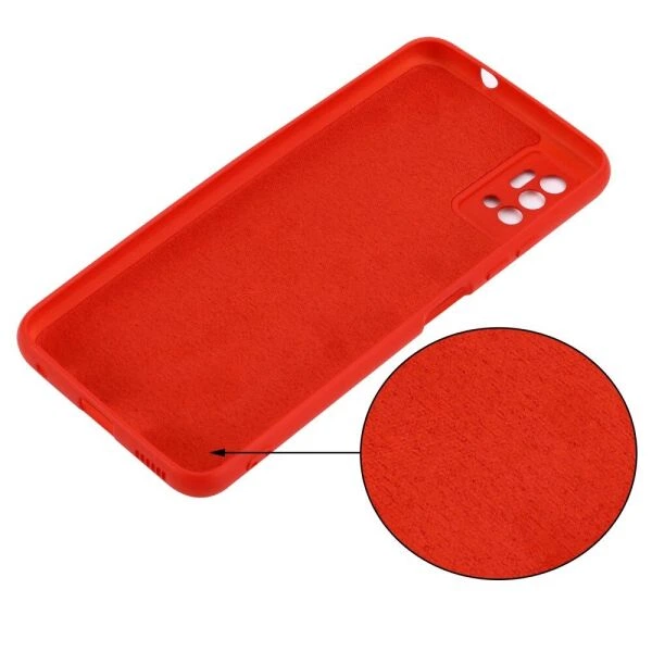 Защитный чехол Deexe Silicone Case для ZTE Blade A71 - Red - изображение 4