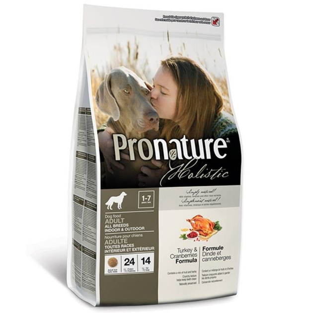 Сухий корм для собак Pronature Holistic Turkey & Cranberries - Індичка ...