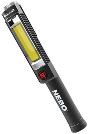 Lampe Torche Nebo Big Larry 2 LED 500 Lumens - NEB-6737-G - Sans Fil
