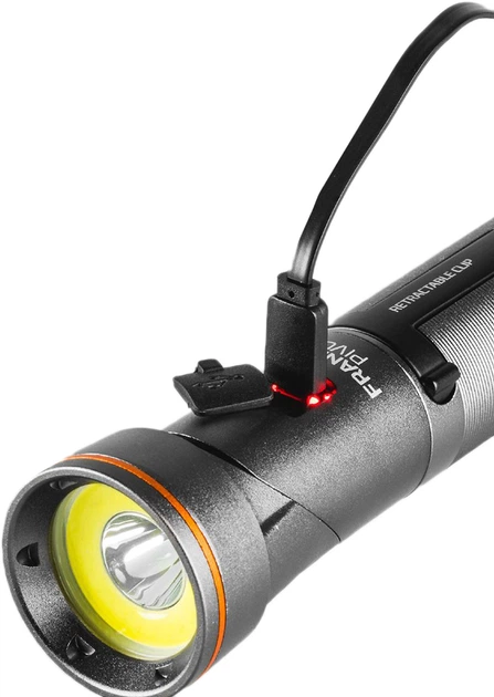 Фонарь аккумуляторный Nebo Franklin Pivot RC (NB NEB-WLT-0023-G) - Фото 6 Фонарь аккумуляторный Nebo Franklin Pivot RC (NB NEB-WLT-0023-G) - изображение 6