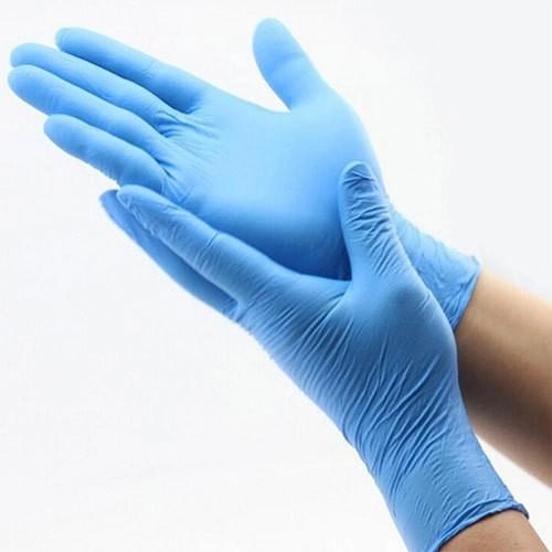Перчатки нитриловые SF размер М голубые 100 шт - изображение 2