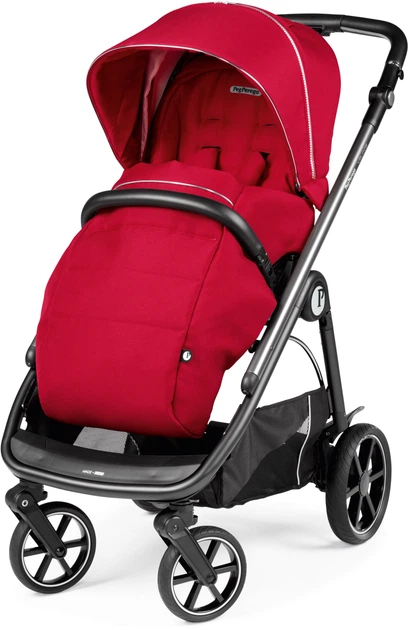 Коляска 2 в 1 Peg-Perego Veloce Red Shine Красная (PACK-VEL2100000004) - Фото 3 Коляска 2 в 1 Peg-Perego Veloce Red Shine Красная (PACK-VEL2100000004) - изображение 3