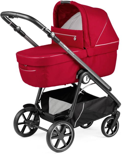 Коляска 2 в 1 Peg-Perego Veloce Red Shine Красная (PACK-VEL2100000004) - Фото 11 Коляска 2 в 1 Peg-Perego Veloce Red Shine Красная (PACK-VEL2100000004) - изображение 11