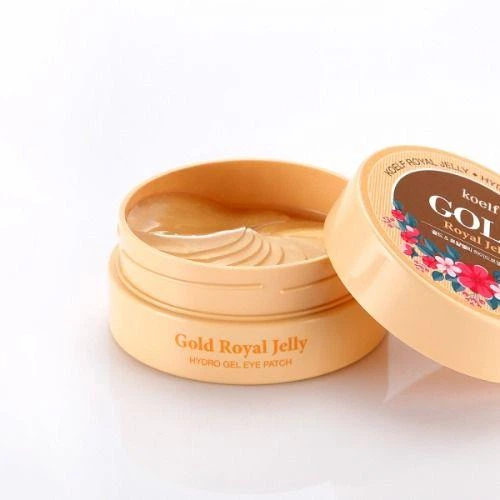 Гидрогелевые патчи с золотом и маточным молочком Petitfee Koelf Gold & Royal Jelly Eye Patch - изображение 2