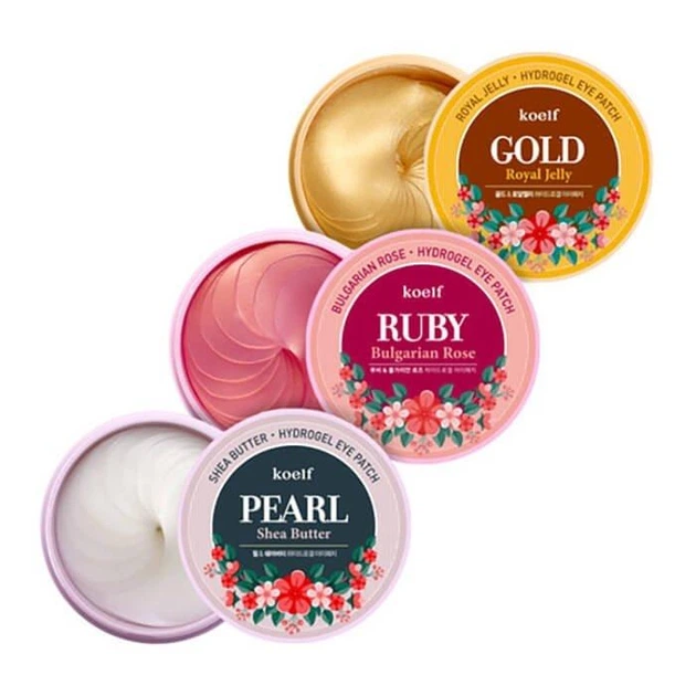 Гидрогелевые патчи для глаз с жемчугом и маслом ши Petitfee&Koelf Pearl&Shea Butter - изображение 6