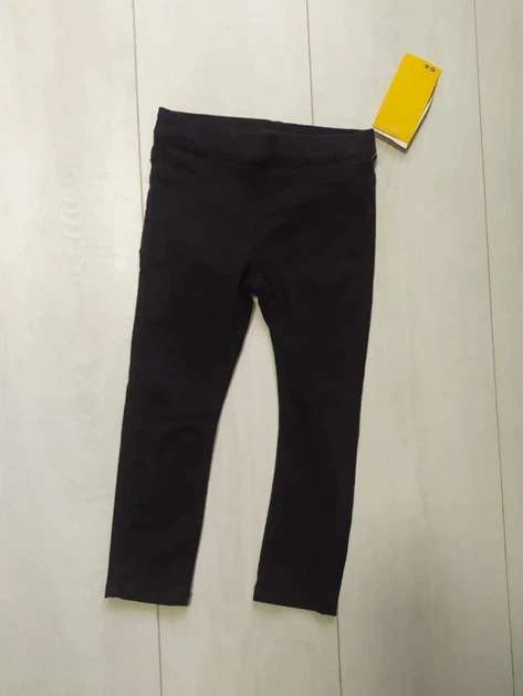 Джегинсы для девочки черные H&M 98см (40006933) - Фото 1 Джегинсы для девочки черные H&M 98см (40006933) - изображение 1