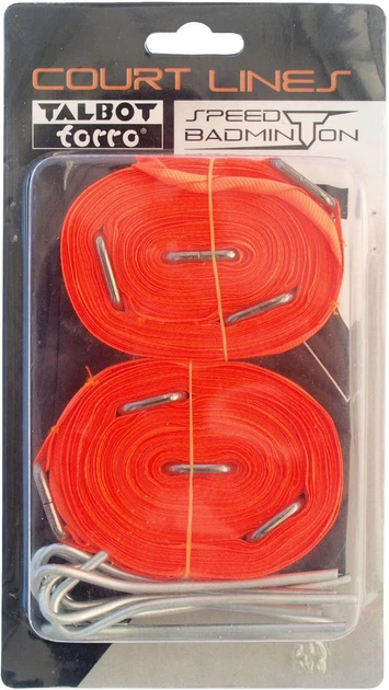Корт для скоростного бадминтона Talbot-Torro Speedbadminton Spielfeld Court Lines (490185) - изображение 6