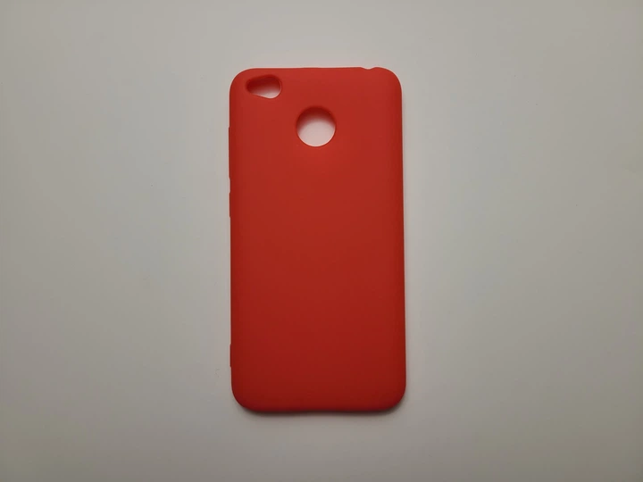 Чехол TPU Matte для Xiaomi Redmi 4x бампер красный - Фото 1 Чехол TPU Matte для Xiaomi Redmi 4x бампер красный - изображение 1