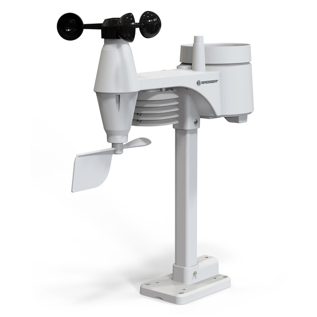 Метеостанція Bresser Weather Center 5-in-1 V WIFI Professional colour (7002585) - изображение 3