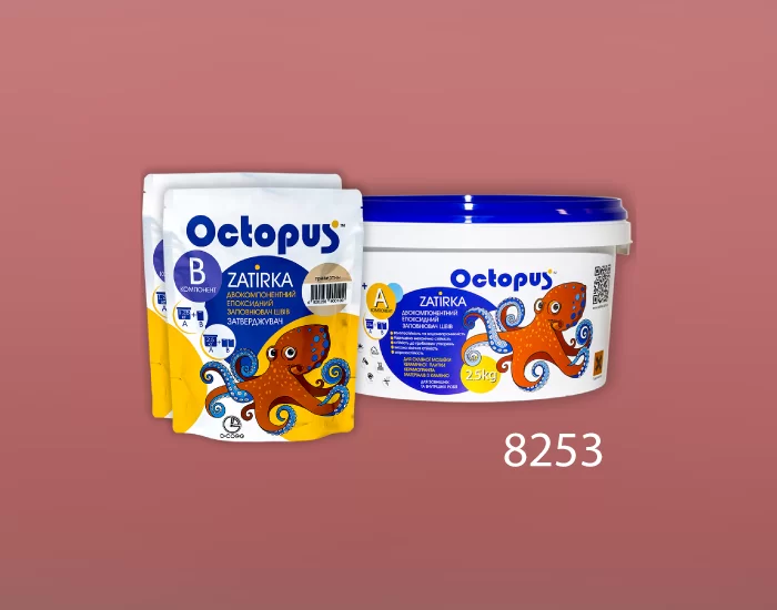 Затирка для плитки Octopus Zatirka 8253 эпоксидная 2,5 кг - изображение 2