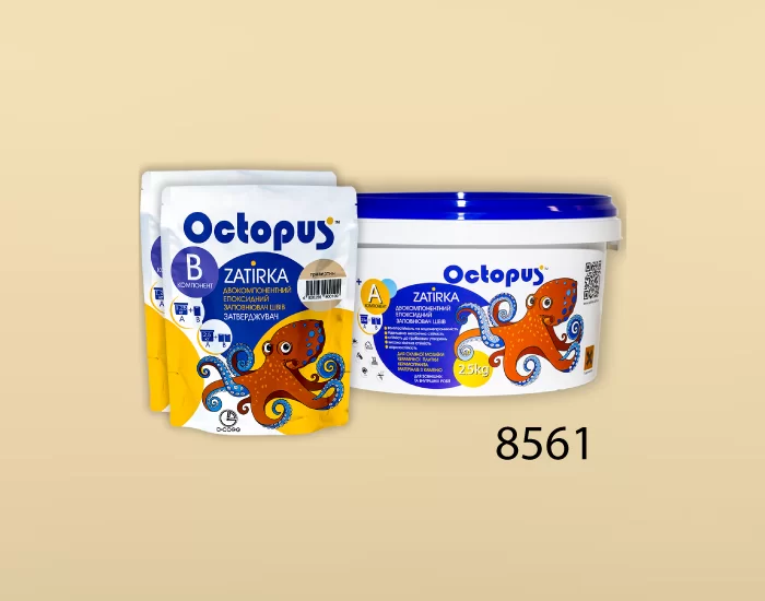 Затирка для плитки Octopus Zatirka 8561 эпоксидная 2,5 кг - изображение 2