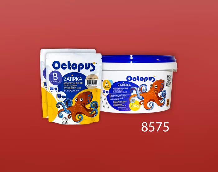 Затирка для плитки и мозаики Octopus Zatirka цвет 8575 эпоксидная 2,5 кг - изображение 2