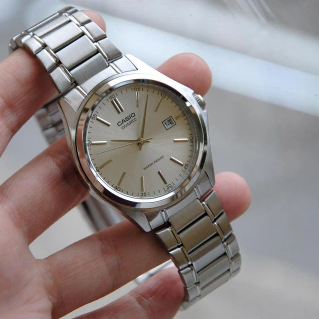 Японские мужские часы наручные стальные кварцевые Casio Collection