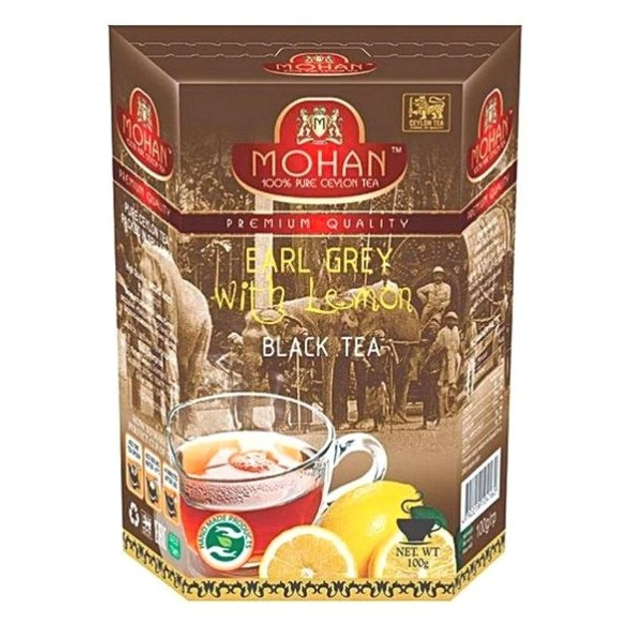 Чай черный с бергамотом и лимоном Mohan 100 гр от продавца: EuroZaricha ...