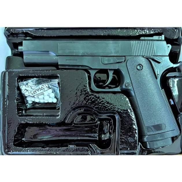 Страйкбольный пистолет "Beretta 92" Galaxy G053 пластиковый - изображение 2