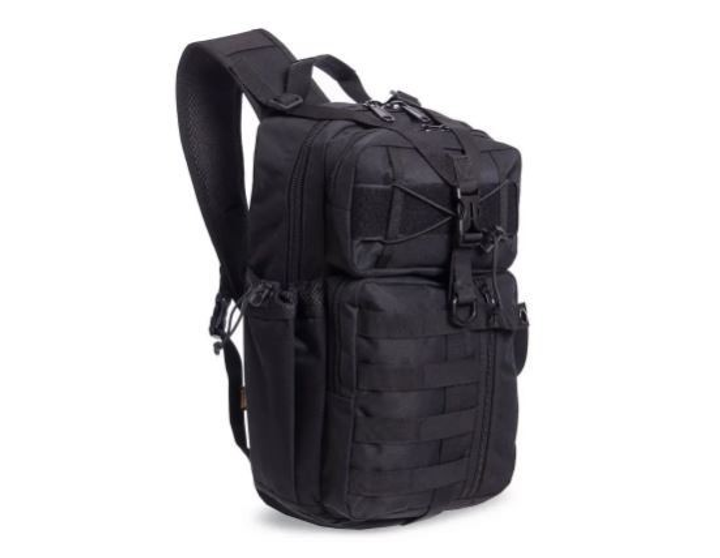 Рюкзак тактический патрульный однолямочный SILVER KNIGHT TY-5386 30 л черный - изображение 1