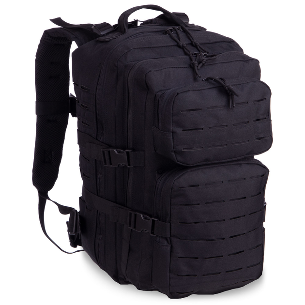 Рюкзак тактический штурмовой SILVER KNIGHT 25 л LK2021 черный - изображение 1