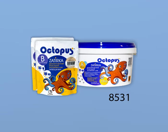 Затирка для плитки Octopus Zatirka 8531 эпоксидная 2,5 кг - изображение 2