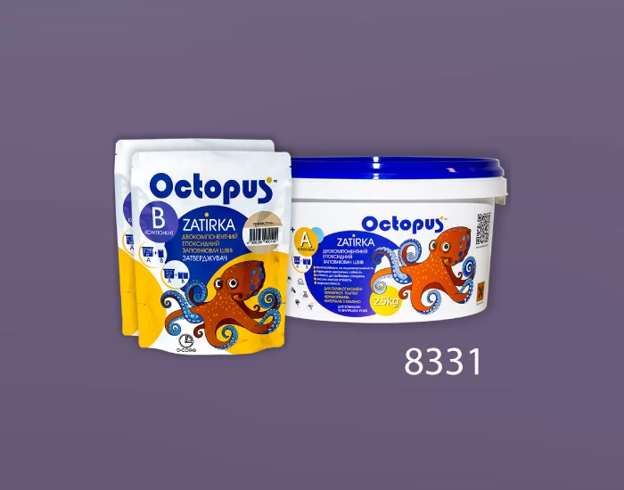 Затирка для плитки и мозаики Octopus Zatirka цвет 8331 эпоксидная 2,5 кг - изображение 3