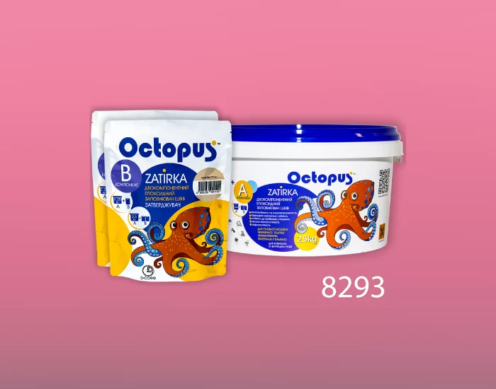 Затирка для плитки Octopus Zatirka 8293 эпоксидная 2,5 кг - изображение 2