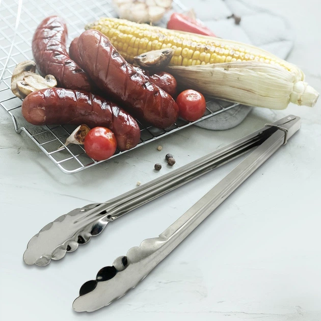 Щипці кухонні Maestro MR-1015-40 (40 см) - Фото 2 Щипці кухонні Maestro MR-1015-40 (40 см) - зображення 2