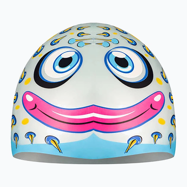 Шапка для плавания Aqua Speed ZOO FISH 8691 (115-02-fish) серый Дет OSFM (5908217686916) - изображение 2