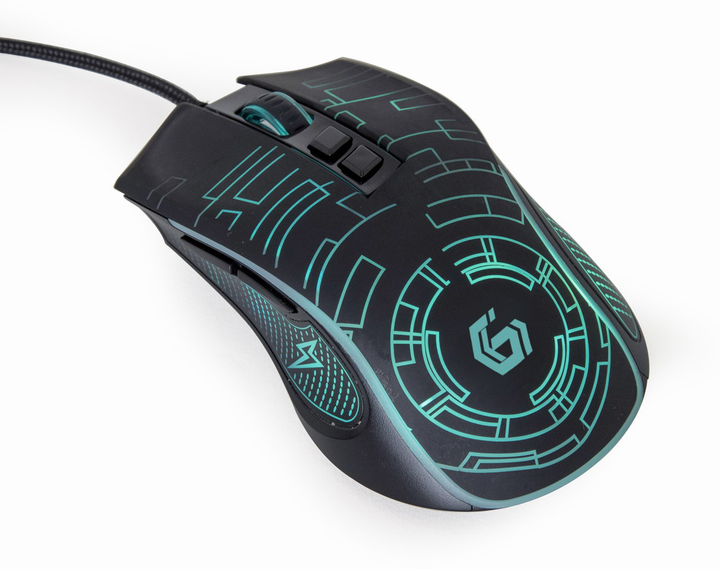 Мышь Gembird MUSG-RGB-01 USB Black - изображение 3