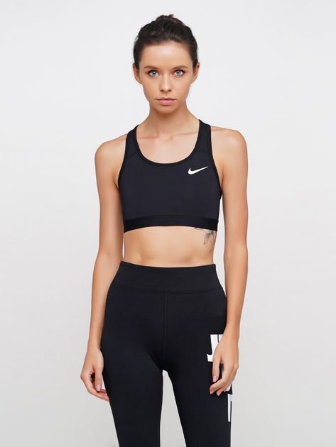 Спортивный топ Nike W Nk Df Swsh 1Pp Bra BV3636-010 XS Черный  (193655465635) – в интернет-магазине ROZETKA