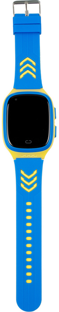 Дитячий смарт-годинник Gelius GP-PK006 GPS/4G (IP67) Blue-Yellow (2099900903861) - зображення 5