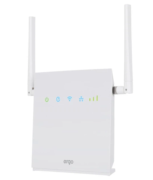 Маршрутизатор ERGO R0516 c АКБ (N300, 4G/LTE cat4., 2xFE LAN, SIM, 3000mAh, 2x зовнішні съёмные 5dBi антени) - изображение 5