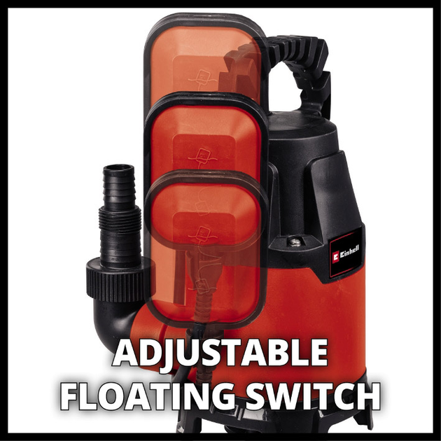 Насос дренажний для брудної води Einhell GC-DP 3325 (4181530) - зображення 2