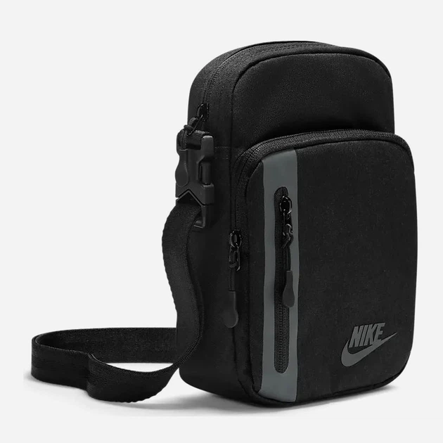 Спортивна сумка кросс-боді через плече чоловіча тканинна Nike Nk Elmntl Prm Crssbdy DN2557-010 Чорна (195871703973) - зображення 4