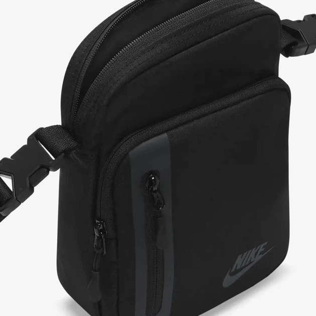 Спортивна сумка кросс-боді через плече чоловіча тканинна Nike Nk Elmntl Prm Crssbdy DN2557-010 Чорна (195871703973) - зображення 5