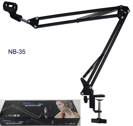 Микрофонная стойка пантограф HL AUDIO NB-35 Microphone Suspension Boom Scissor Arm Stand - изображение 5
