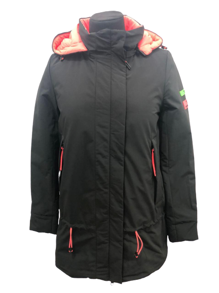 Куртка женская демисезонная TOWMY TM-BK-7066 L Черная - Фото 1 Куртка женская демисезонная TOWMY TM-BK-7066 L Черная - изображение 1