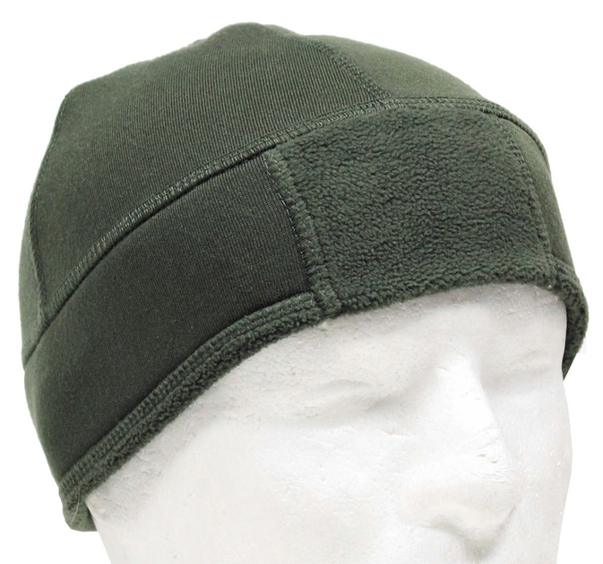 Шапка тактична тепла, військова шапка фліс, хакі/олива, MFH Німеччина, розмір 54-58 - зображення 1