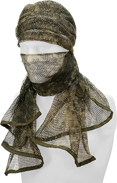 Сітчастий шарф Brandit Commando 190 x 90 см Камуфляж - зображення 1