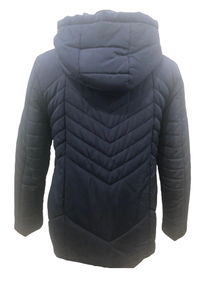Куртка женская демисезонная Fine Baby Cat 005 46 Синяя - Фото 4 Куртка женская демисезонная Fine Baby Cat 005 46 Синяя - изображение 4