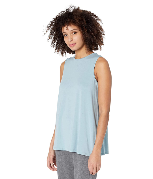 Eileen Fisher High Crew Neck Tank