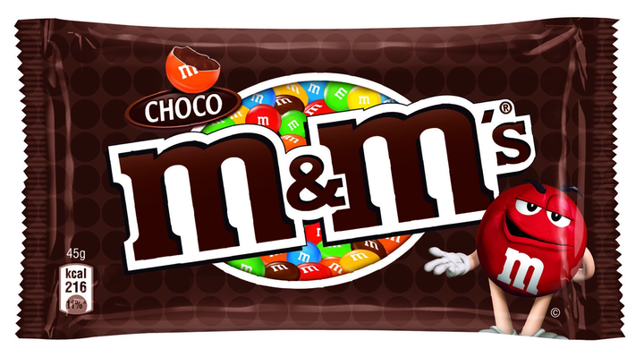 Драже M&M's с молочным шоколадом 45г (5900951297212) от продавца: VizOK ...