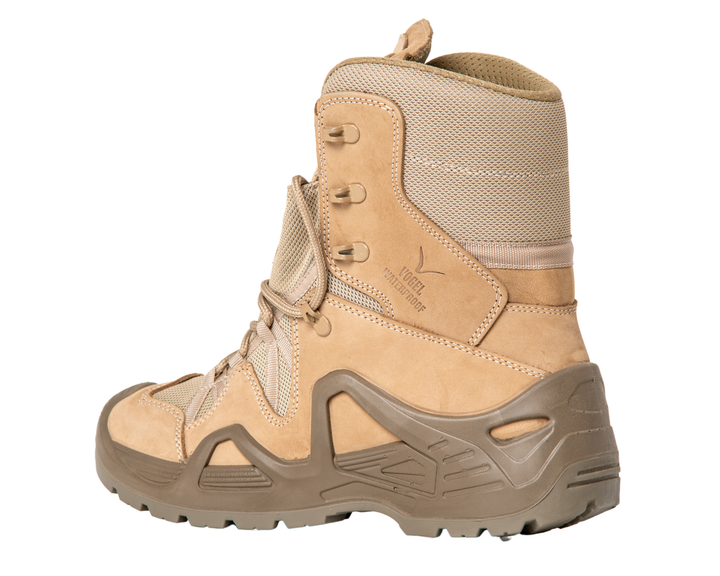 Мужские тактические берцы Vogel Nubuck Leather Tactical 1492 Outdoor 41 (27,3 см) Бежевый - изображение 2