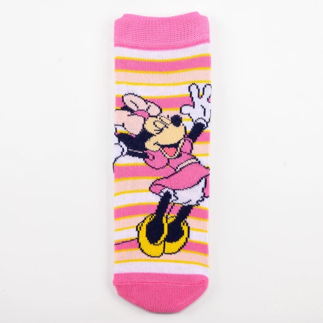 Носки Минни Маус 19-22р (6-18 мес) Disney MN17069-3 Разноцветный 2000000037752 - Фото 1 Носки Минни Маус 19-22р (6-18 мес) Disney MN17069-3 Разноцветный 2000000037752 - изображение 1