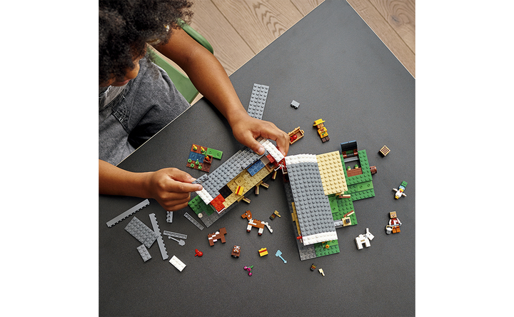 sein03 ページです Amazon.co.jp: レゴ(LEGO) マインクラフト 赤い馬小屋 21187