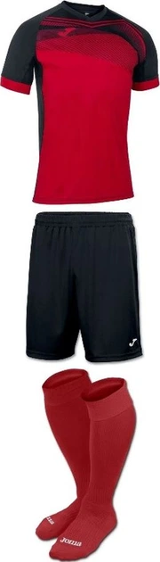 Комплект футбольной формы Joma SUPERNOVA II красно-черный S 101604.601_100053.100_400194.600 - Фото 1 Комплект футбольной формы Joma SUPERNOVA II красно-черный S 101604.601_100053.100_400194.600 - изображение 1