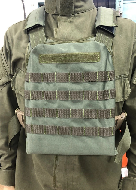 Плитоноска хакі Ukr Cossacks 1.0, Molle, Cordura 1000D - зображення 2